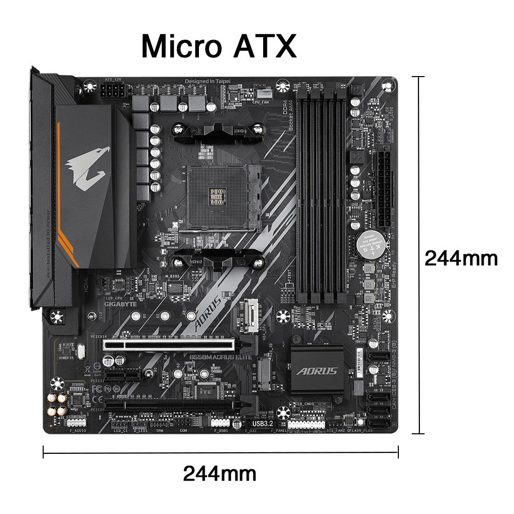 GIGABYTE New B550M AORUS ELITE - X870E Atx Motherboard review and price